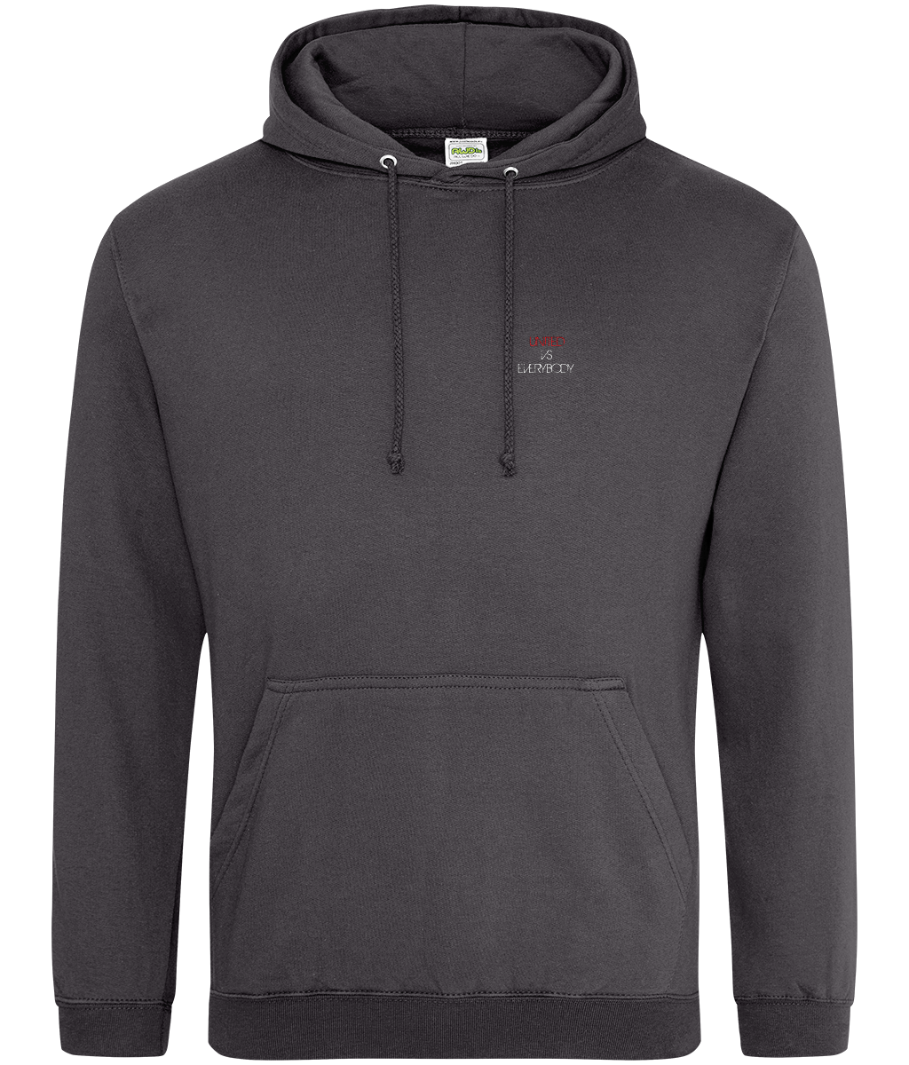 United vs Everybody - Manchester United Chest Design Hoodie
