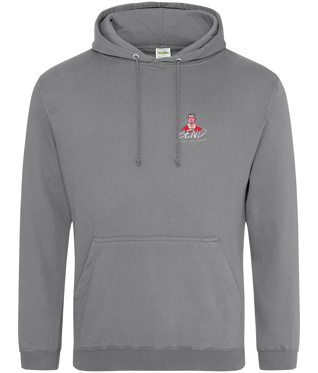 Bend It Like Beckham - Manchester United Chest Design Hoodie
