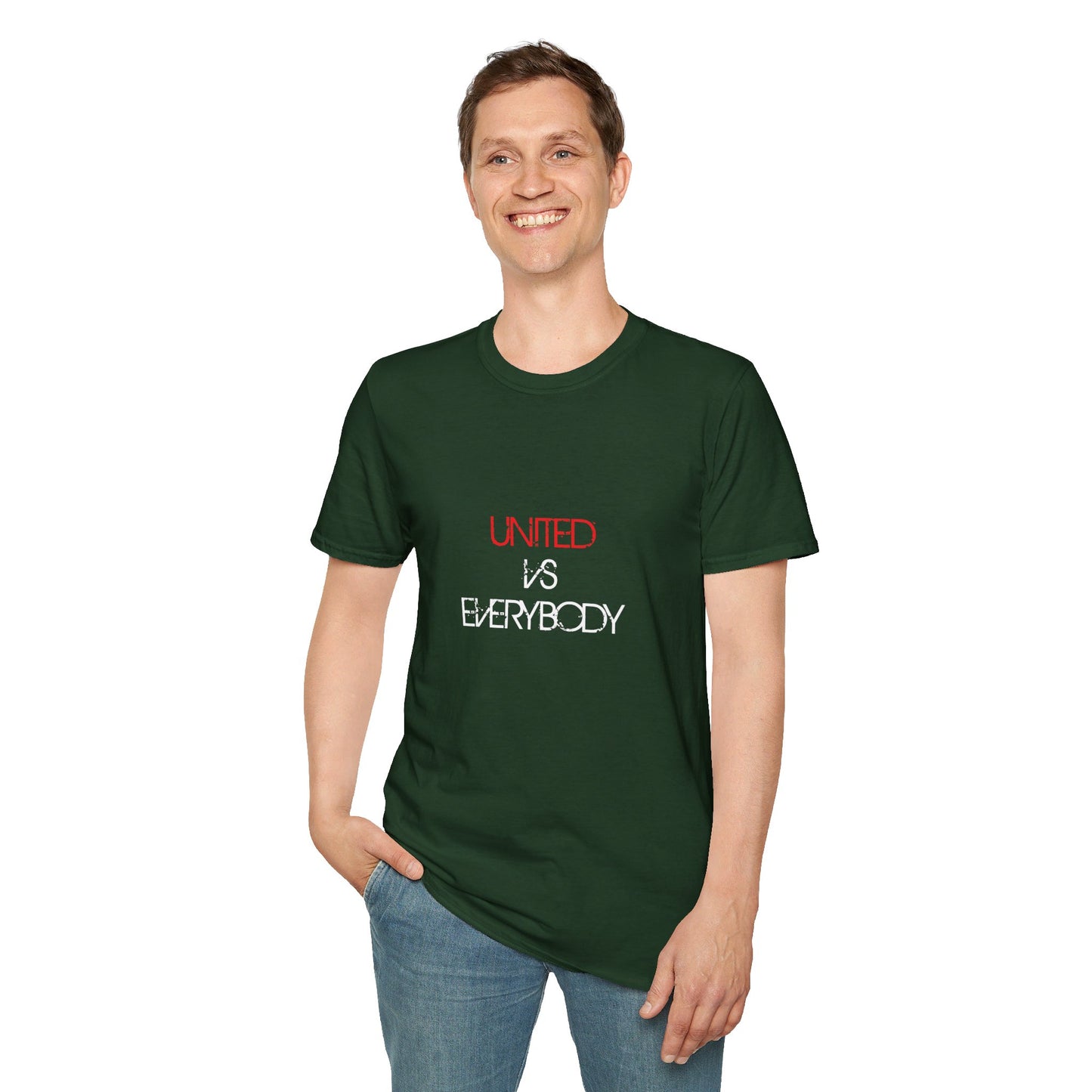 United vs Everybody - Manchester United Unisex T-shirt