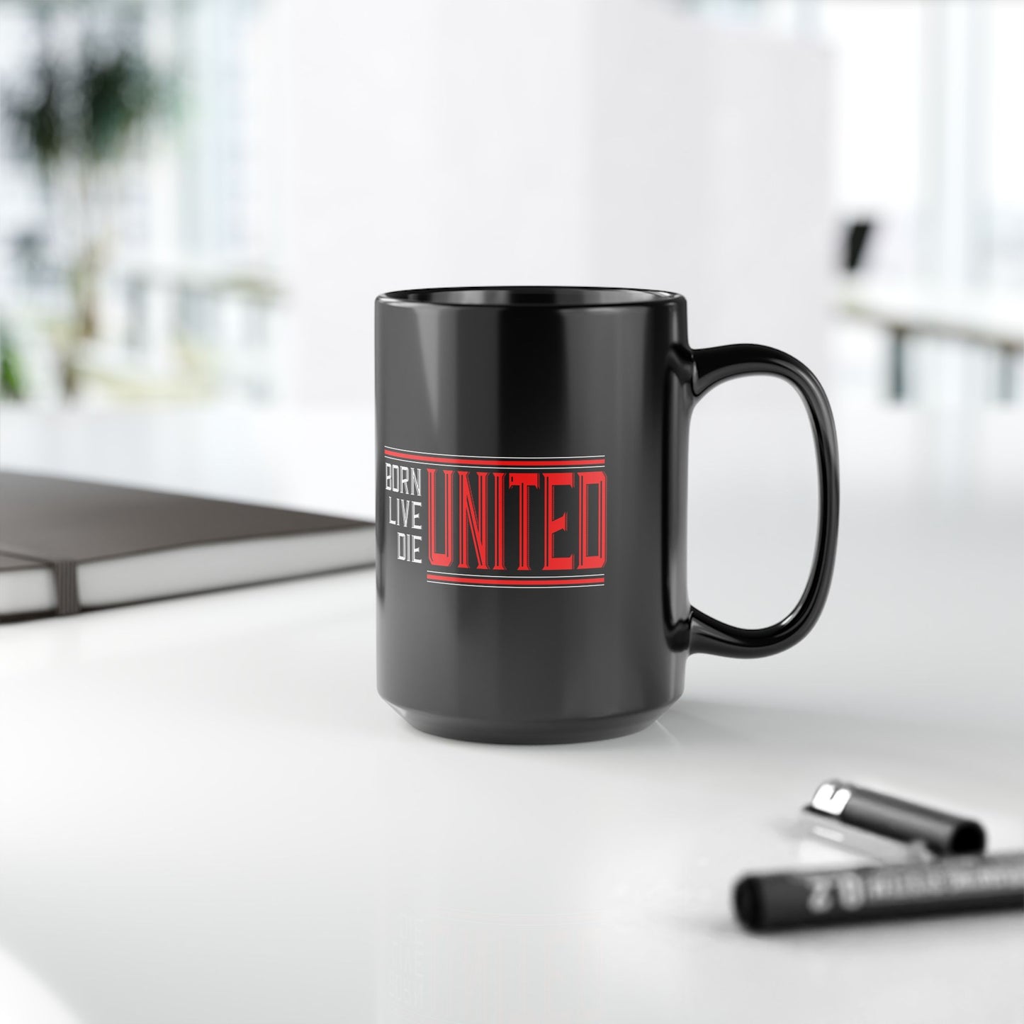 Born, Live, Die United - Manchester United Mug (11oz, 15oz)
