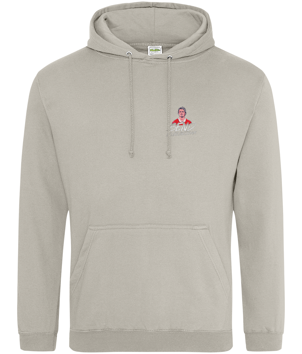 Bend It Like Beckham - Manchester United Chest Design Hoodie