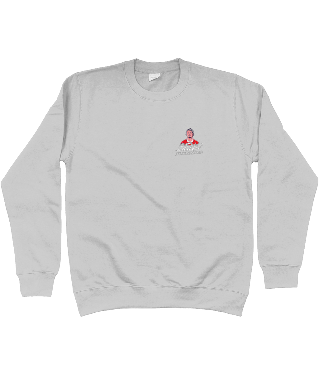 Bend It Like Beckham - Manchester United Unisex Chest Design Jumper