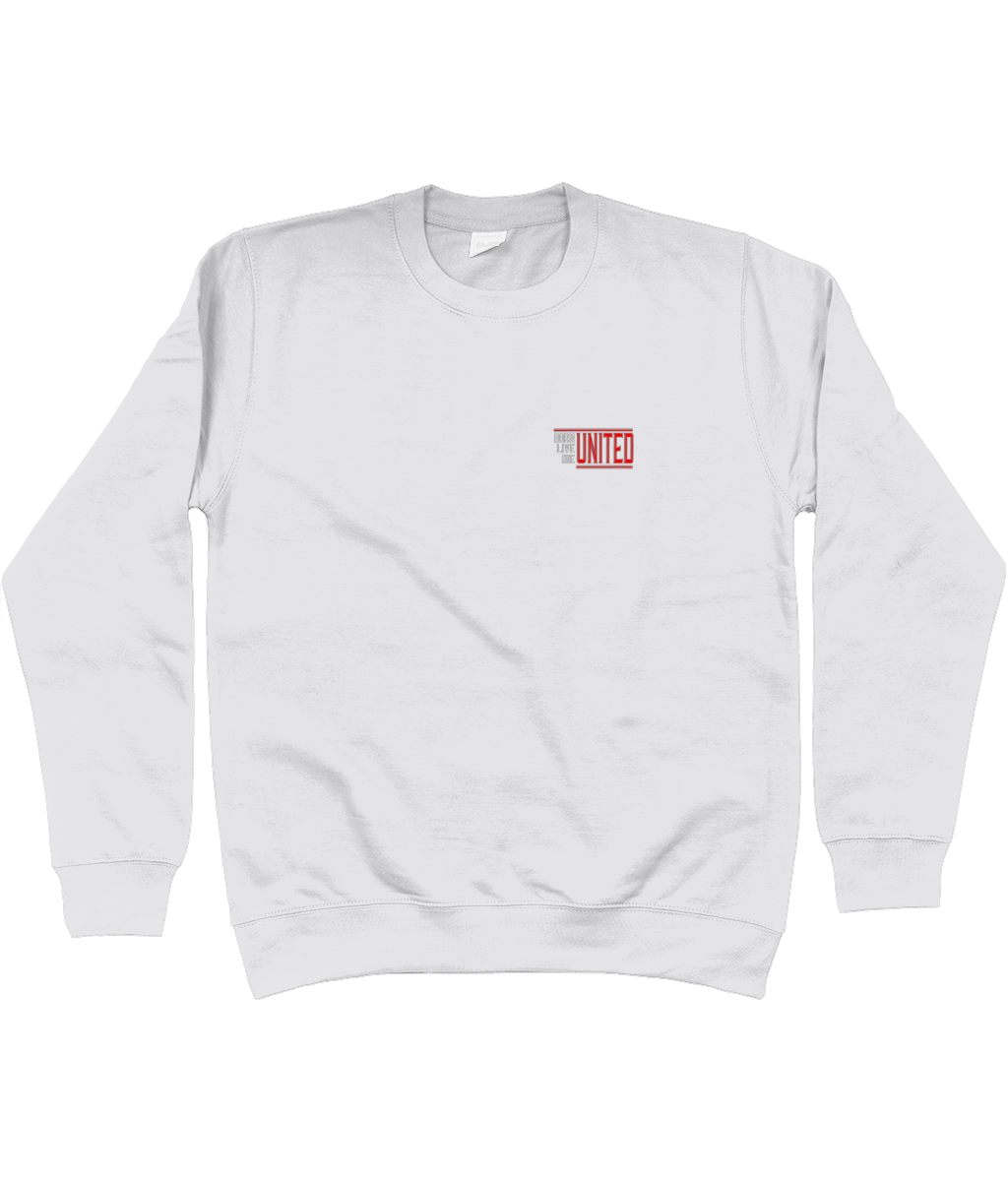 Born, Live, Die United - Manchester United Chest Design Unisex Jumper