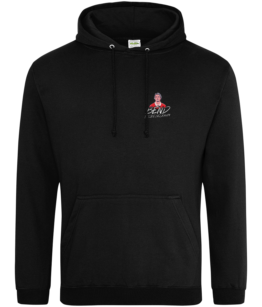 Bend It Like Beckham - Manchester United Chest Design Hoodie