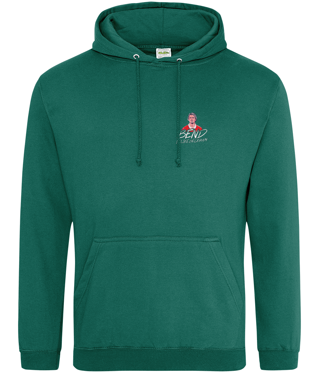 Bend It Like Beckham - Manchester United Chest Design Hoodie