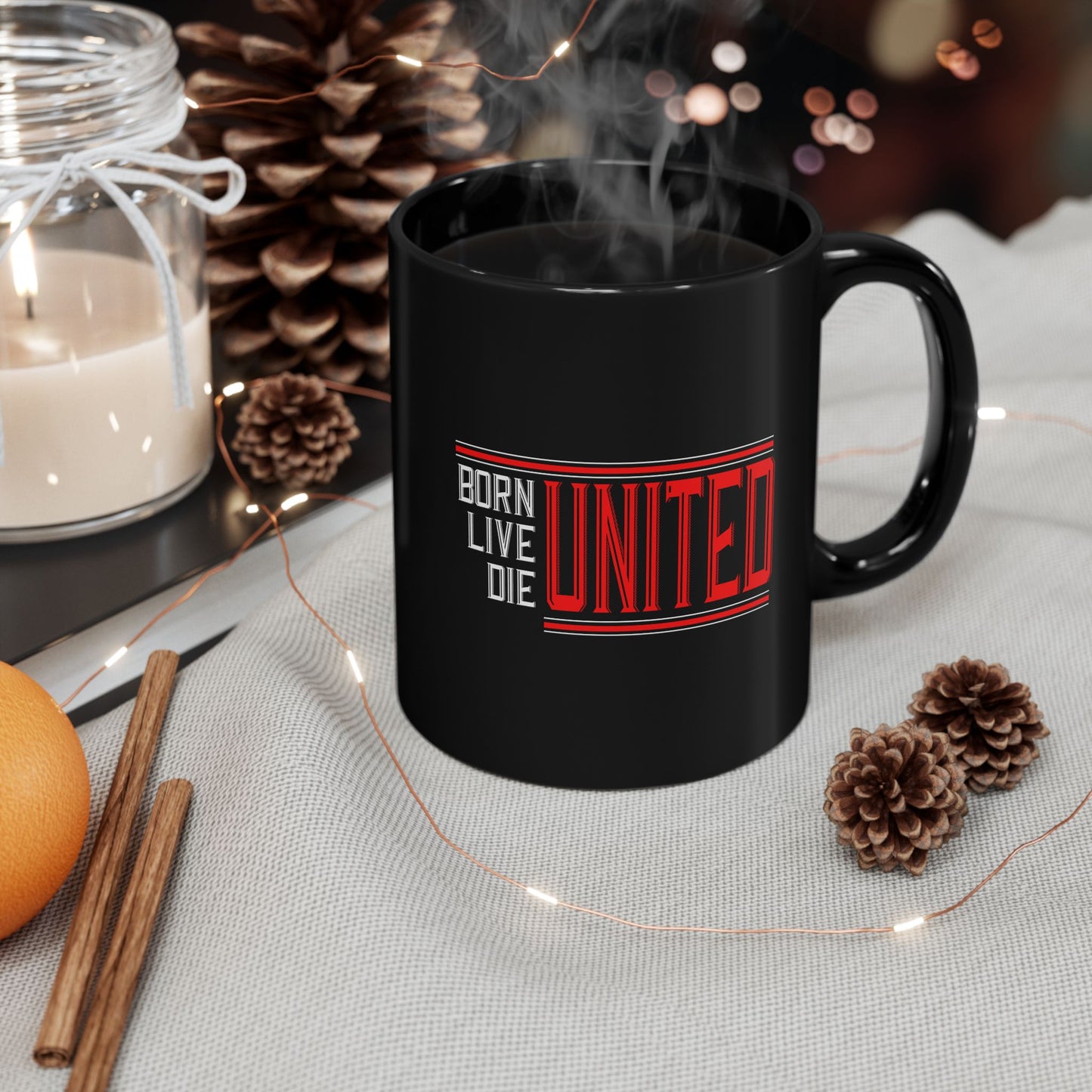 Born, Live, Die United - Manchester United Mug (11oz, 15oz)