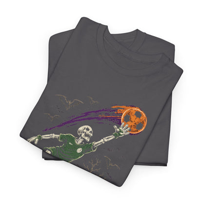 Graveyard Shift Halloween Football T-Shirt