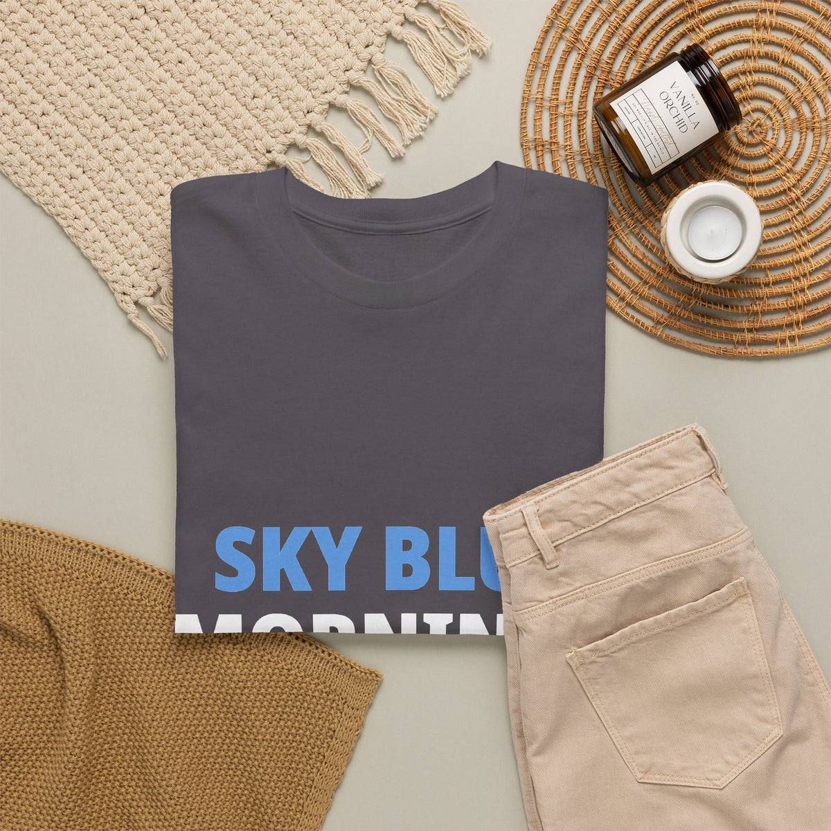 Sky Blue Mornings Always - Manchester City Unisex T-Shirt