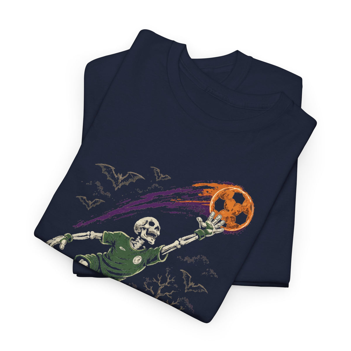 Graveyard Shift Halloween Football T-Shirt