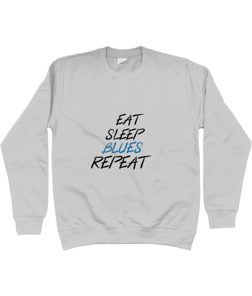 Eat, Sleep, Blues, Repeat - Chelsea Jumper Unisex