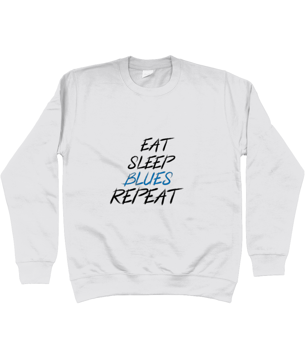 Eat, Sleep, Blues, Repeat - Chelsea Jumper Unisex