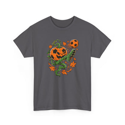 Pumpkin Playmaker Halloween Football T-Shirt