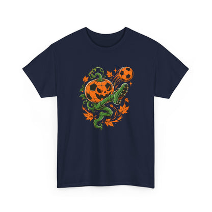 Pumpkin Playmaker Halloween Football T-Shirt