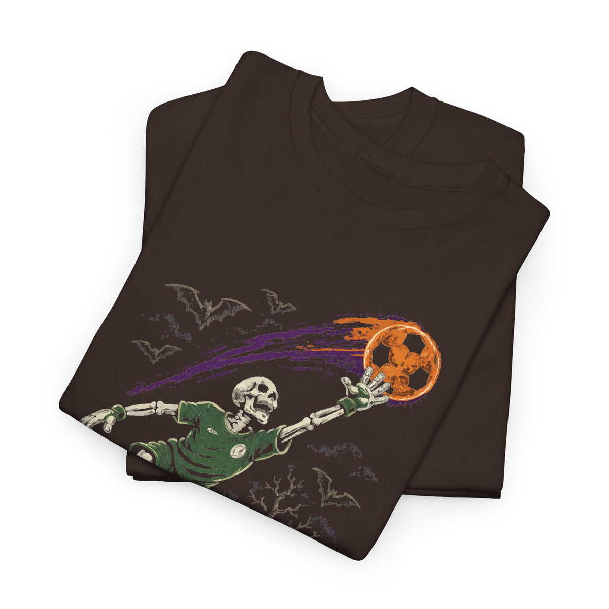 Graveyard Shift Halloween Football T-Shirt