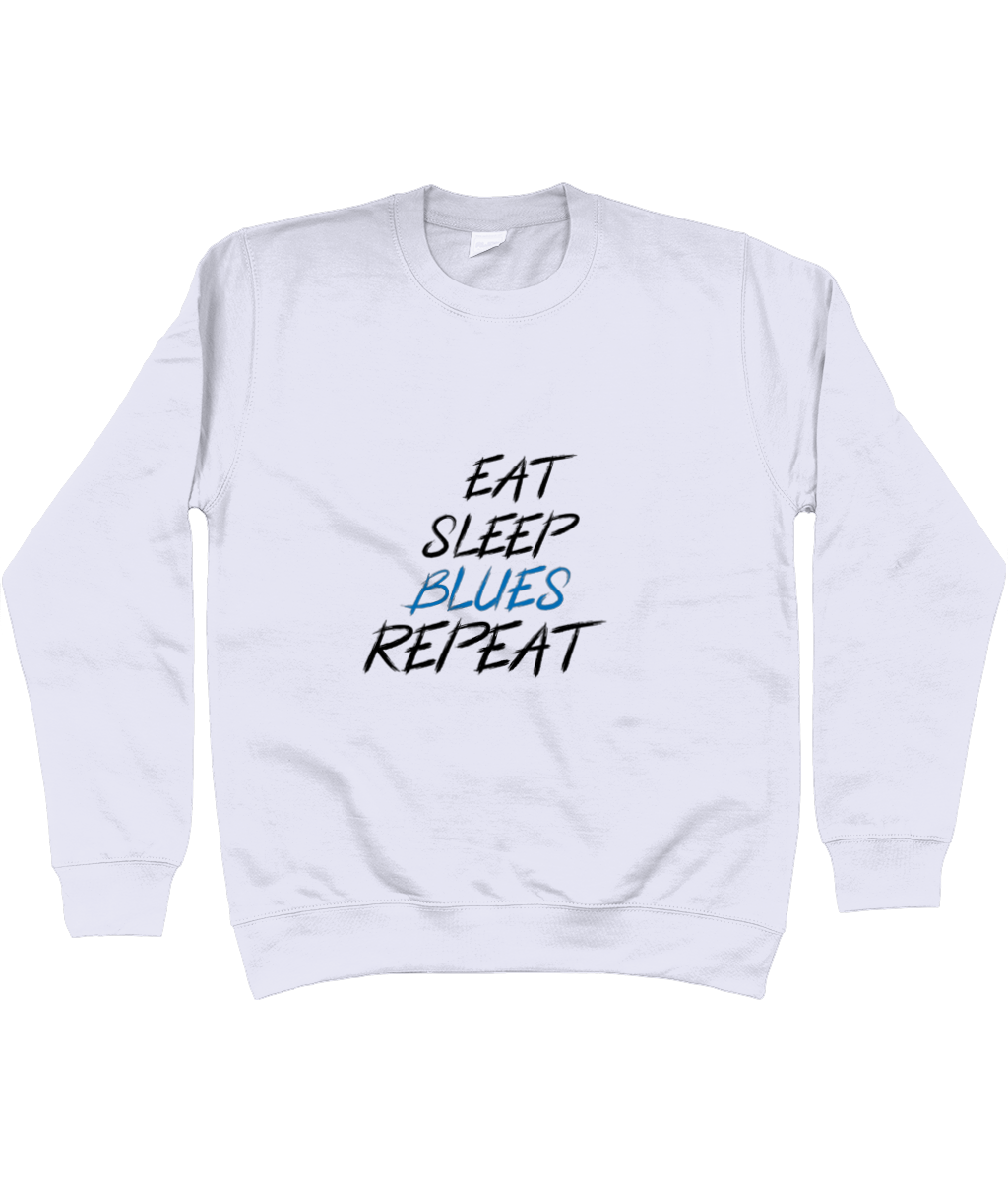 Eat, Sleep, Blues, Repeat - Chelsea Jumper Unisex