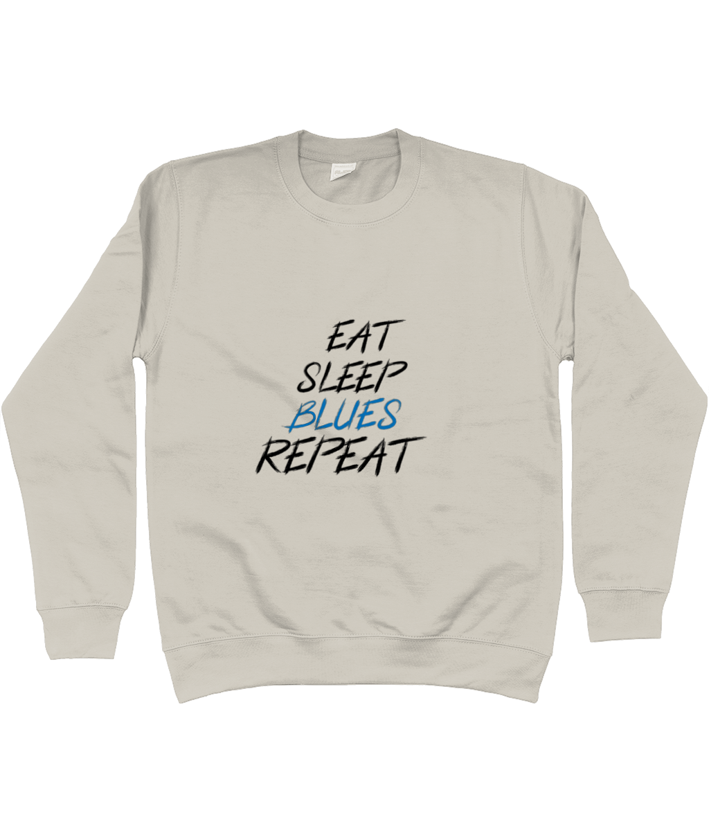 Eat, Sleep, Blues, Repeat - Chelsea Jumper Unisex